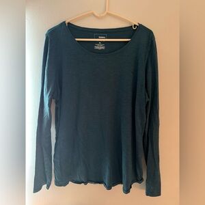 Sonoma Women's Deep Teal Long Sleeve Top